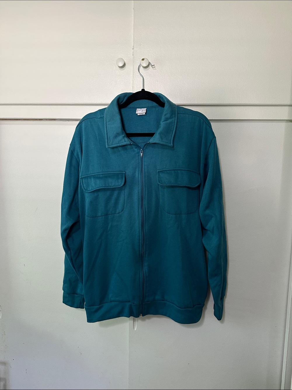 Haband Casual Joe Teal Pullover Top